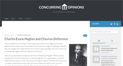 Desktop Screenshot of concurringopinions.com